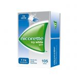 Nicorette Icy White Gum 4mg guma do żucia lecznicza 105 sz.